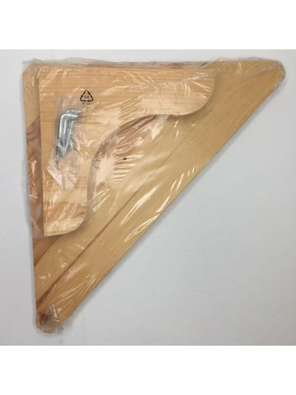 Ikea Git Corner Shelf Softwood Triangle Wall Mount Home Storage Organization